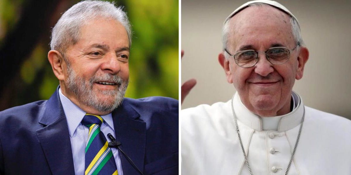 Lula será recebido pelo Papa Francisco na próxima semana